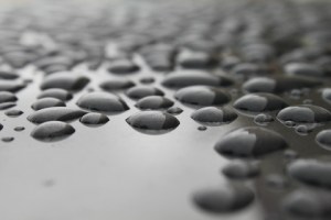 still water after rain