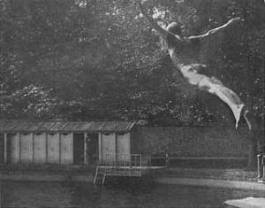 This photo is by Jean Martin Lartigue - a wonderful photographer, who was 'discovered' at the age of 69, although he had been painting and taking photographs all his life.  