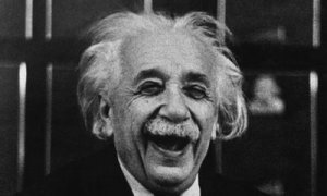 einstein-laughing
